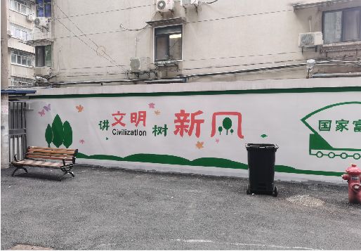 襄阳社区墙绘